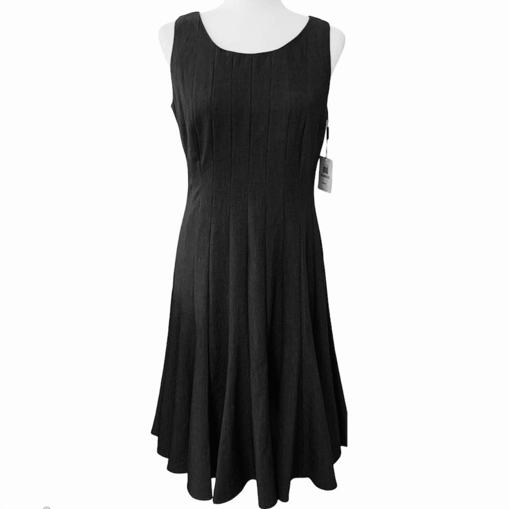 CALVIN KLEIN Bateau  Swing Dress 10 NWT